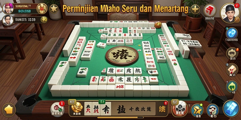 Tampilan gameplay SENSATIONAL77 yang menarik dan penuh warna.